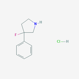 3-fluoro-3-phenylpyrrolidine hydrochlorideͼƬ