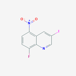 8-fluoro-3-iodo-5-nitroquinolineͼƬ