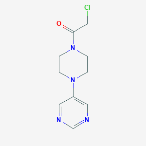 5-[4-(Chloroacetyl)piperazin-1-yl]pyrimidineͼƬ