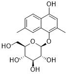 2,7-Dimethyl-1,4-dihydroxynaphthalene 1-O-glucosideͼƬ