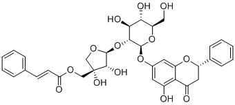 (2S)-Pinocembrin 7-O-[2''-O-(5'''-O-trans-cinnamoyl)--D-apiofuranosyl]--D-glucosideͼƬ