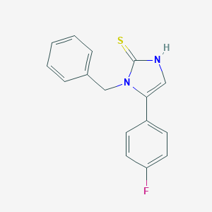 1-Benzyl-5-(4-fluorophenyl)-1H-imidazole-2-thiolͼƬ