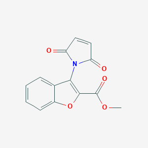 methyl 3-(2,5-dioxo-2,5-dihydro-1H-pyrrol-1-yl)-1-benzofuran-2-carboxylateͼƬ