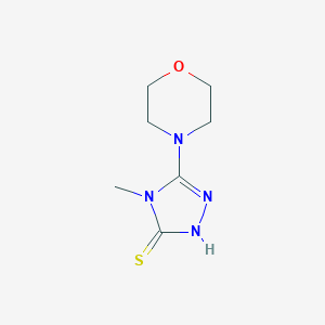 4-methyl-5-(morpholin-4-yl)-4H-1,2,4-triazole-3-thiolͼƬ