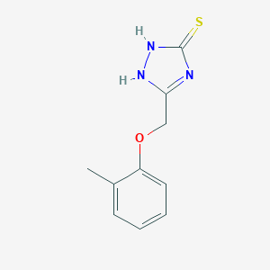 5-(2-methylphenoxymethyl)-4H-1,2,4-triazole-3-thiolͼƬ