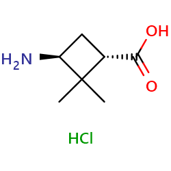 trans-3-amino-2,2-dimethyl-cyclobutanecarboxylicacidhydrochlorideͼƬ