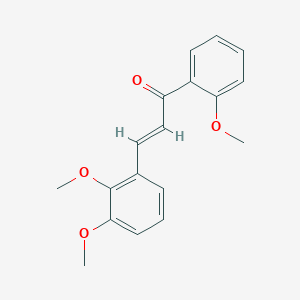 (2E)-3-(2,3-dimethoxyphenyl)-1-(2-methoxyphenyl)prop-2-en-1-oneͼƬ