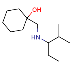 1-{[(2-methylpentan-3-yl)amino]methyl}cyclohexan-1-olͼƬ