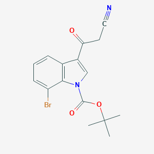 1-Boc-7-bromo-3-cyanoacetylindoleͼƬ