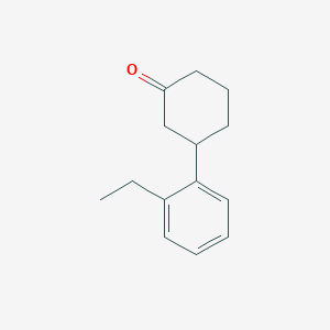 3-(2-Ethylphenyl)cyclohexanoneͼƬ