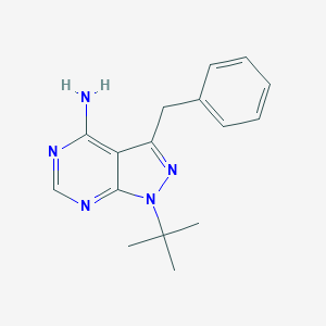 4-Amino-1-tert-butyl-3-benzylpyrazolo[3,4-d]pyrimidineͼƬ