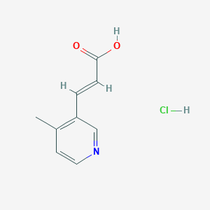 3-(4-methylpyridin-3-yl)prop-2-enoic acid hydrochlorideͼƬ