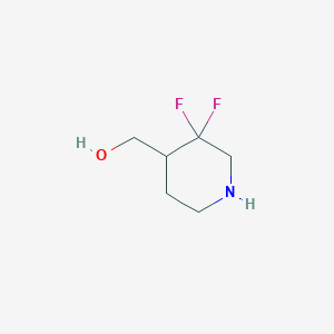 3,3-Difluoro-4-(hydroxymethyl)piperidineͼƬ