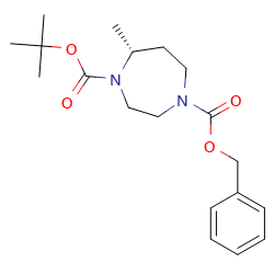 1-benzyl4-tert-butyl(5R)-5-methyl-1,4-diazepane-1,4-dicarboxylateͼƬ