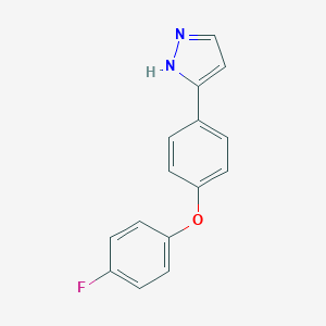 3-(4-(4-Fluorophenoxy)phenyl)-1H-pyrazoleͼƬ