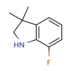 7-fluoro-3,3-dimethylindolineͼƬ