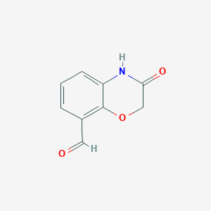 3-hydroxy-2H-1,4-benzoxazine-8-carbaldehydeͼƬ