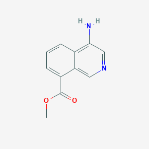 METHYL 4-AMINOISOQUINOLINE-8-CARBOXYLATEͼƬ