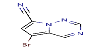 5-bromopyrrolo[2,1-f][1,2,4]triazine-7-carbonitrileͼƬ