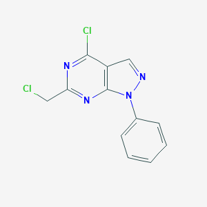 4-chloro-6-(chloromethyl)-1-phenyl-1H-pyrazolo[3,4-d]pyrimidineͼƬ