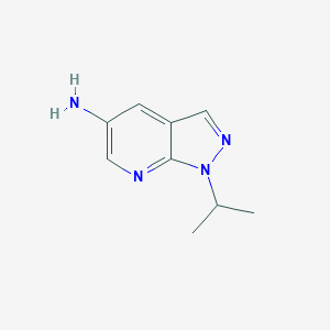 1-Isopropyl-1H-pyrazolo[3,4-b]pyridin-5-amineͼƬ