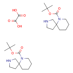 tert-butyl2,6-diazaspiro[4,5]decane-6-carboxylatehemioxalateͼƬ