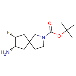 cis-7-amino-8-fluoro-2-aza-spiro[4,4]nonane-2-carboxylicacidtert-butylesterͼƬ