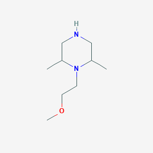 1-(2-Methoxyethyl)-2,6-dimethylpiperazineͼƬ