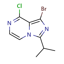 1-bromo-8-chloro-3-(propan-2-yl)imidazo[1,5-a]pyrazineͼƬ