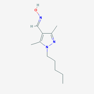 N-[(3,5-dimethyl-1-pentyl-1H-pyrazol-4-yl)methylidene]hydroxylamineͼƬ