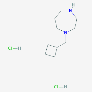 1-(Cyclobutylmethyl)-1,4-diazepane dihydrochlorideͼƬ