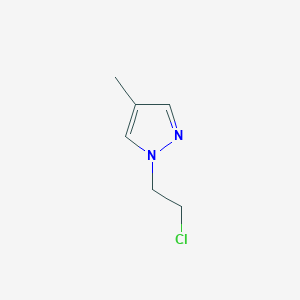 1-(2-Chloroethyl)-4-methyl-1H-pyrazoleͼƬ