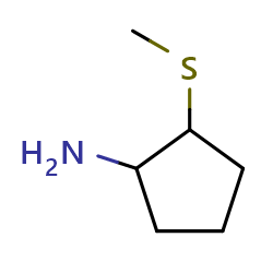 2-(methylsulfanyl)cyclopentan-1-amineͼƬ