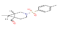 (1R,6R)-7-methyl-3-(p-tolylsulfonyl)-3-azabicyclo[4,1,0]heptane-6-carbaldehydeͼƬ