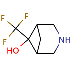 6-(trifluoromethyl)-3-azabicyclo[3,1,1]heptan-6-olͼƬ