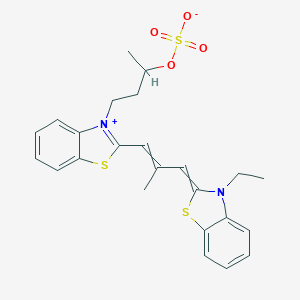 2-[3-(3-Ethyl-2(3H)-benzothiazolylidene)-2-methyl-1-propenyl]-3-[3-(sulfooxy)butyl]benzothiazolium hydroxide inner saltͼƬ