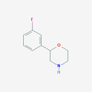 2-(3-fluorophenyl)morpholineͼƬ