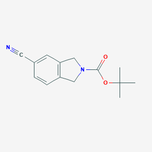 Tert-Butyl 5-Cyanoisoindoline-2-CarboxylateͼƬ