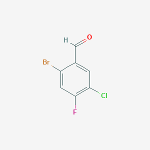 2-BROMO-5-CHLORO-4-FLUOROBENZALDEHYDEͼƬ