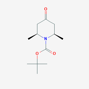 (2R,6S)-tert-Butyl 2,6-Dimethyl-4-oxopiperidine-1-carboxylateͼƬ