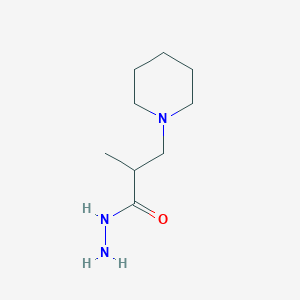 2-methyl-3-piperidin-1-ylpropanohydrazideͼƬ