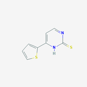 4-(Thien-2-yl)pyrimidine-2-thiolͼƬ