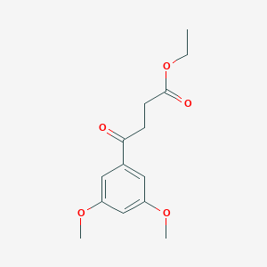 Ethyl 4-(3,5-dimethoxyphenyl)-4-oxobutyrateͼƬ