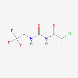 1-(2-Chloropropanoyl)-3-(2,2,2-trifluoroethyl)ureaͼƬ