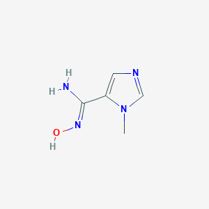 N'-hydroxy-1-methyl-1H-imidazole-5-carboximidamideͼƬ