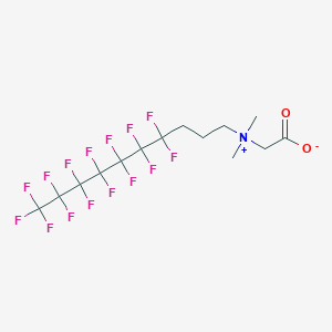 N-(Carboxymethyl)-4,4,5,5,6,6,7,7,8,8,9,9,10,10,10-pentadecafluoro-N,N-dimethyl-1-decanaminium Inner SaltͼƬ