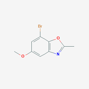 7-Bromo-2-methyl-1,3-benzoxazol-5-yl Methyl EtherͼƬ