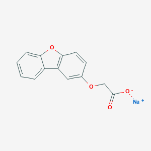 Sodium 2-{8-Oxatricyclo[7,4,0,0,2,7]trideca-1(9),2(7),3,5,10,12-hexaen-4-yloxy}acetateͼƬ