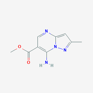 Methyl 7-amino-2-methylpyrazolo[1,5-a]pyrimidine-6-carboxylateͼƬ