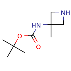 tert-butylN-(3-methylazetidin-3-yl)carbamateͼƬ